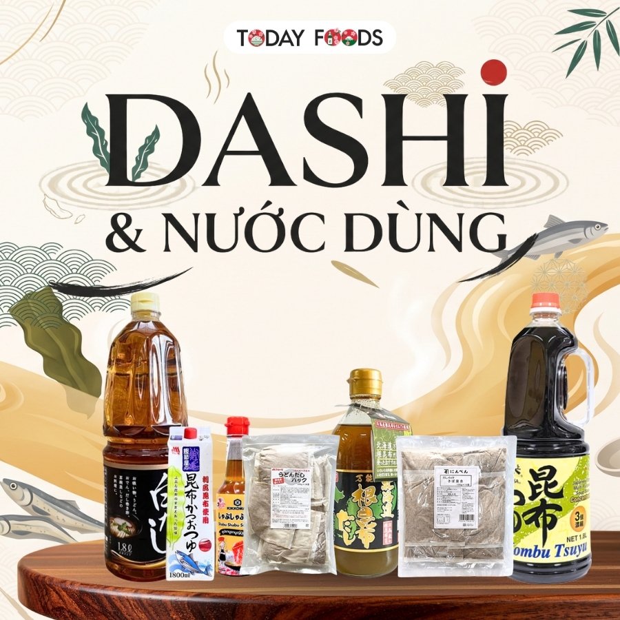 Dashi & Nước Dùng Tại TodayFoods