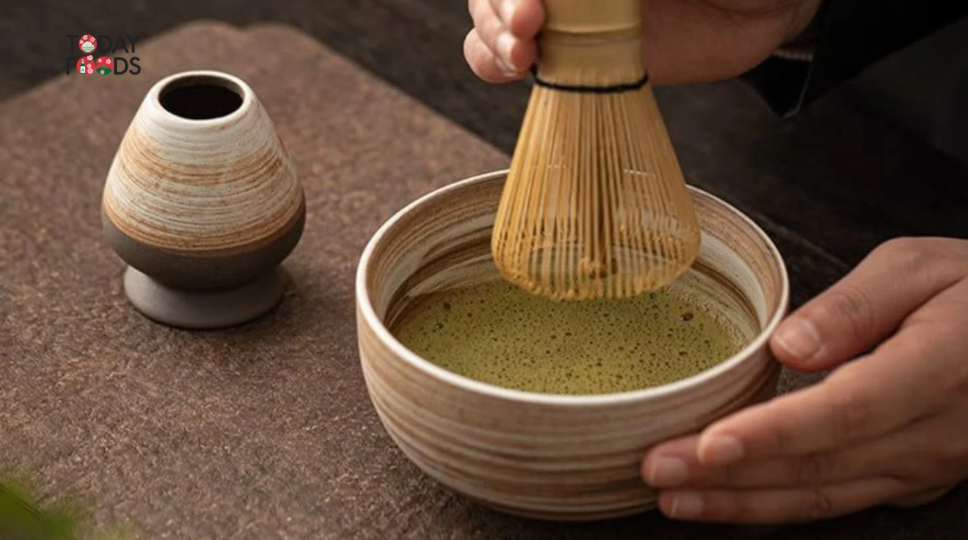 Dụng cụ pha matcha latte tại nhà