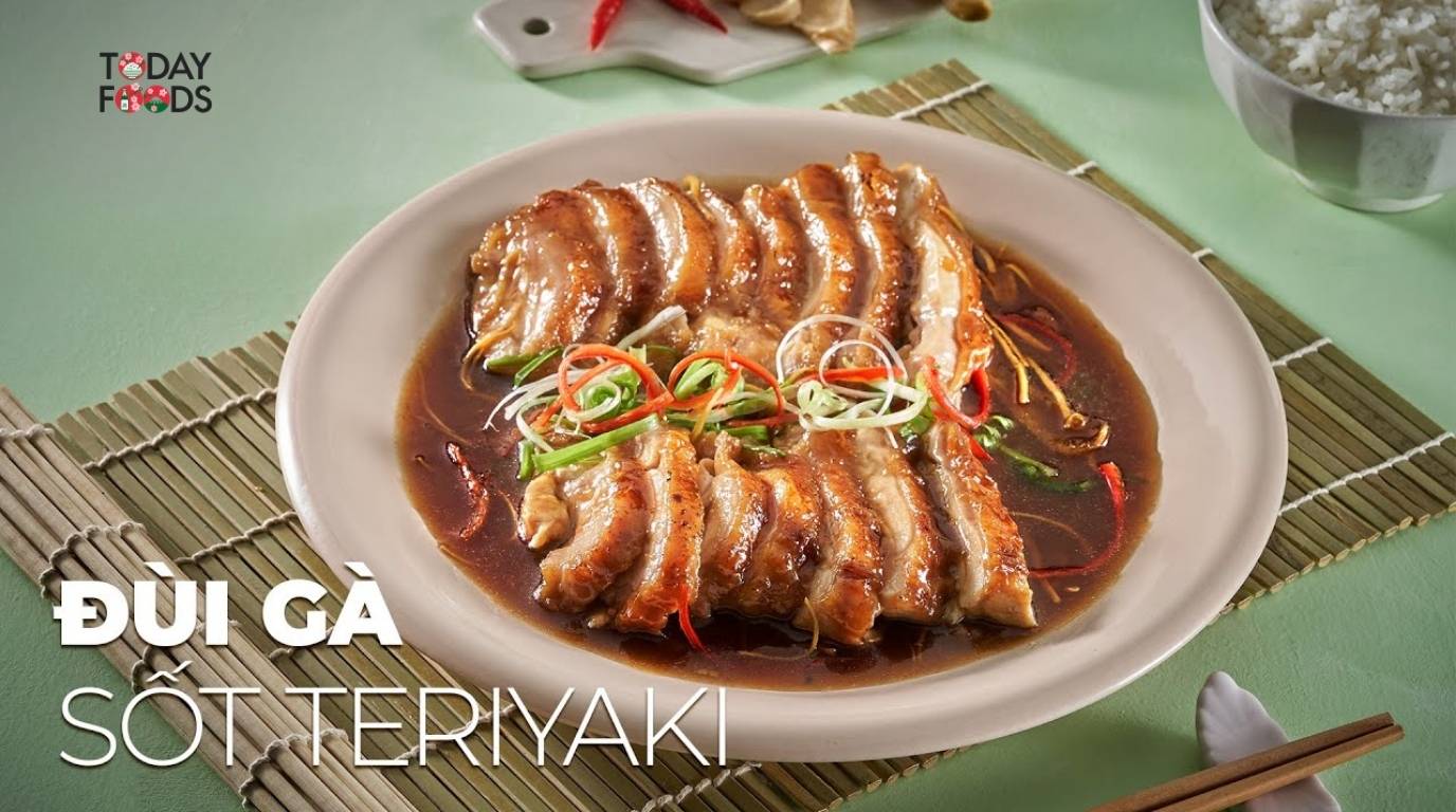 Gà Teriyaki Với Nước Tương Nhật Bản