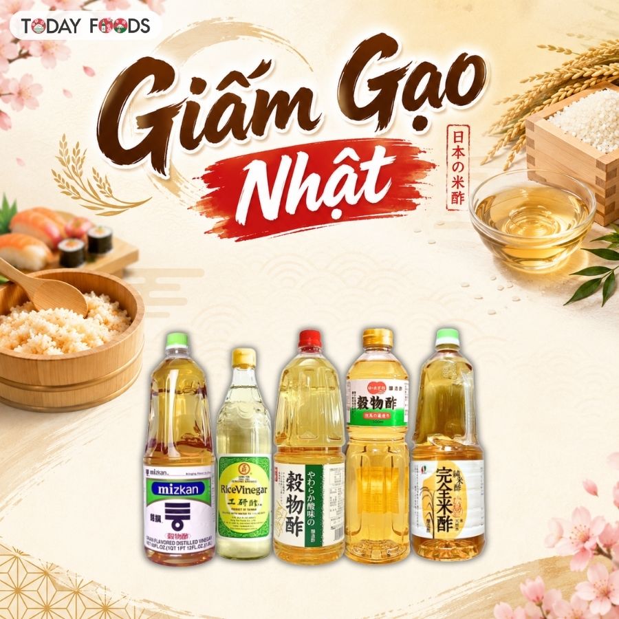 Giấm Gạo Nhật tại TodayFoods