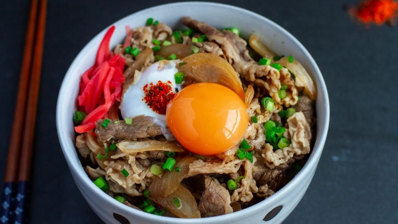 Trứng Onsen Tamago