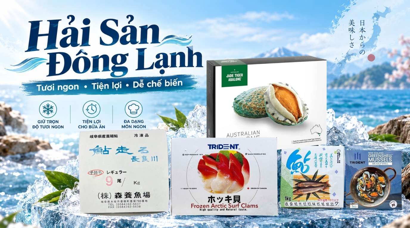 Hải Sản Đông Lạnh Tại TodayFoods
