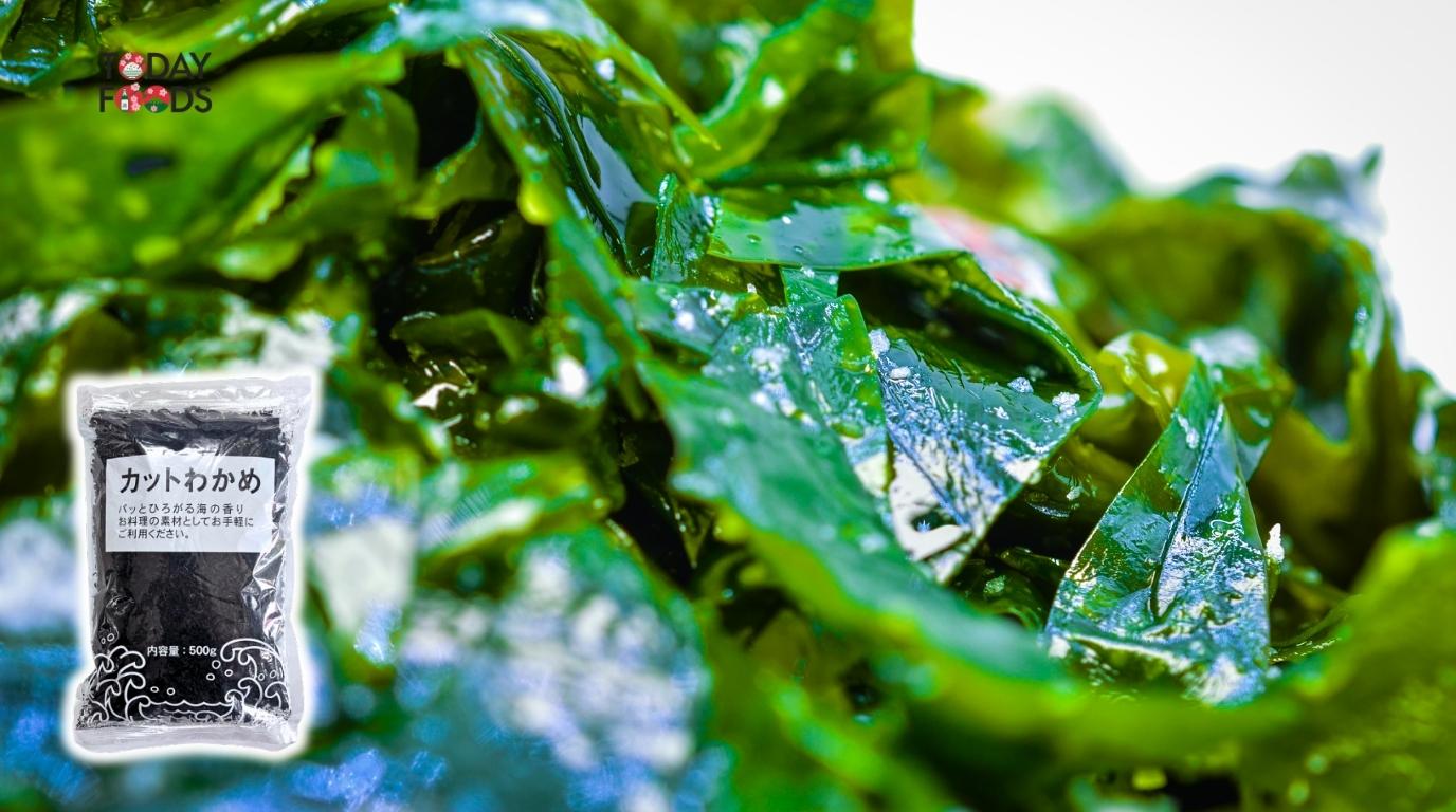 Hình ảnh minh họa Rong Biển Wakame Khô Cut Wakame 500G