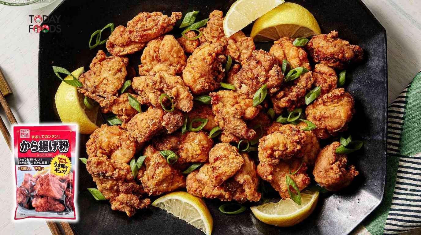 Hình Minh Họa Bột Chiên Gà Karaage Okumoto 120G
