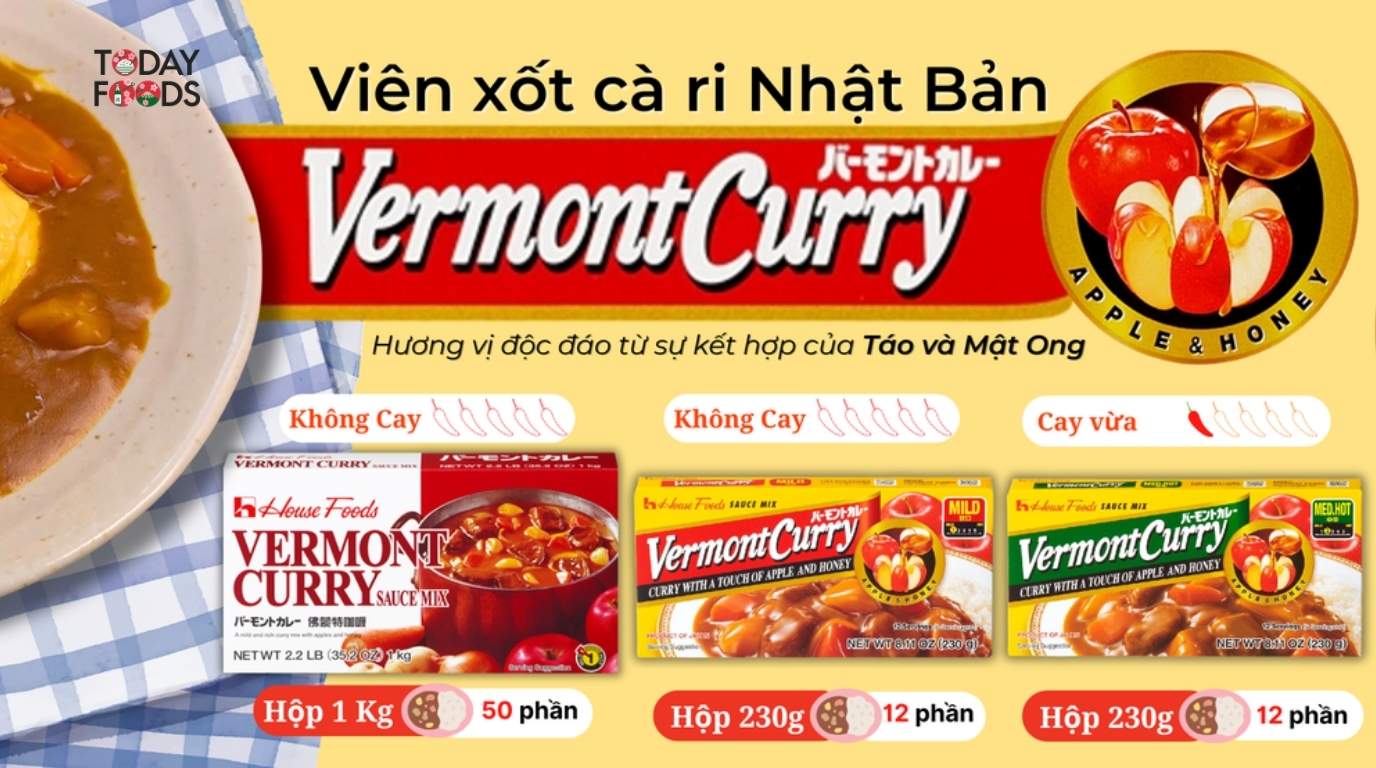House Foods nổi tiếng với curry roux