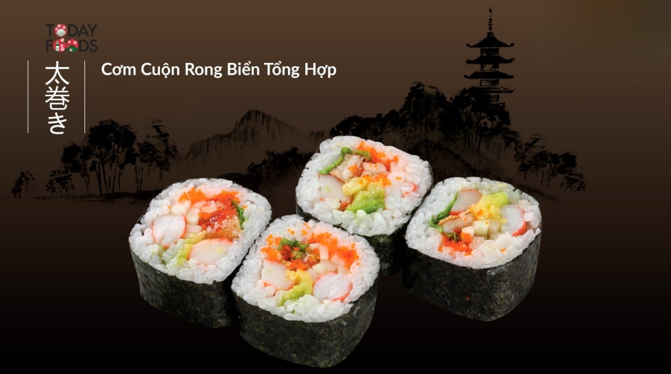 Hướng dẫn cuộn sushi bằng lá rong biển tại nhà