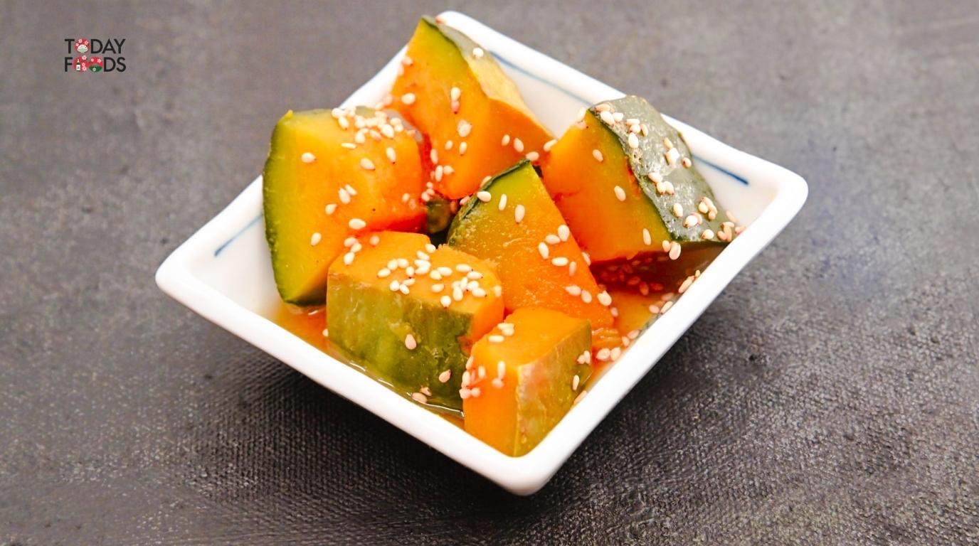 Kabocha nimono bí đỏ hầm kiểu Nhật