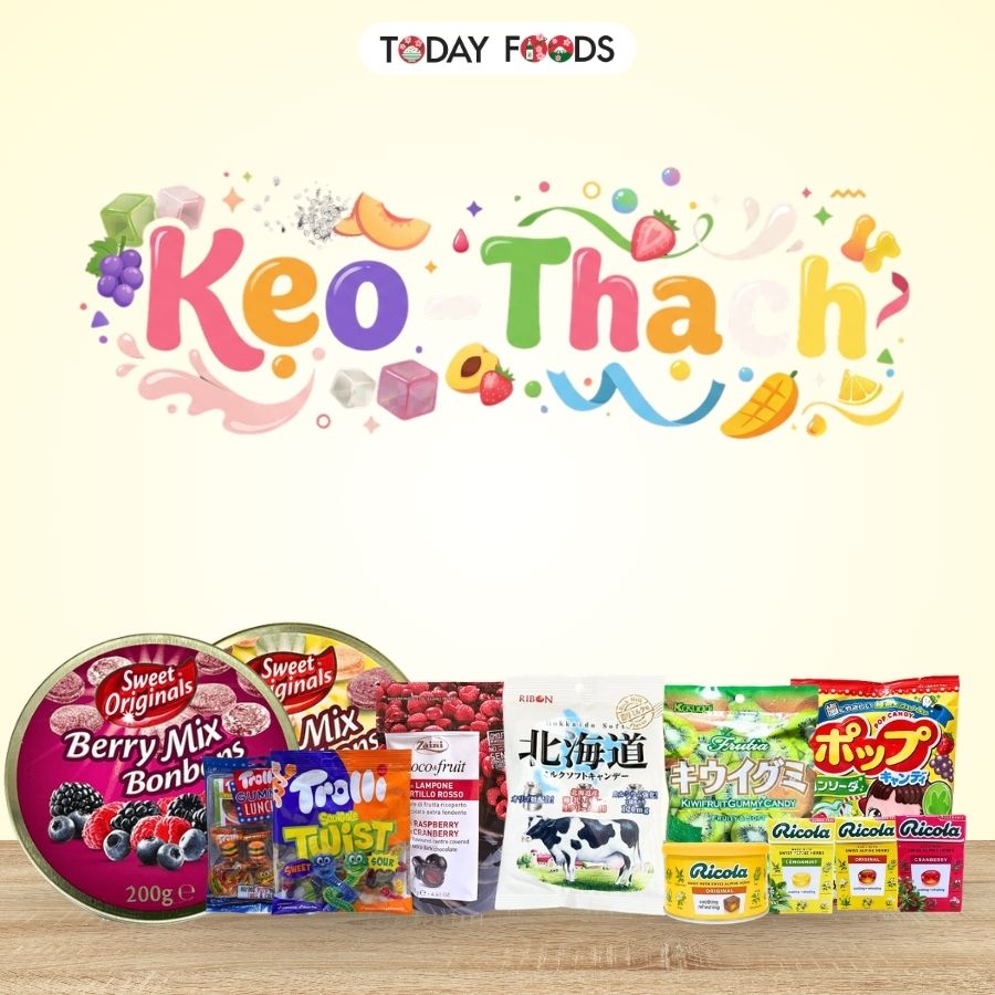 Kẹo, Thạch tại TodayFoods