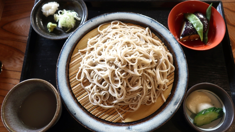 Mì Soba thường được thưởng thức rất đơn giản