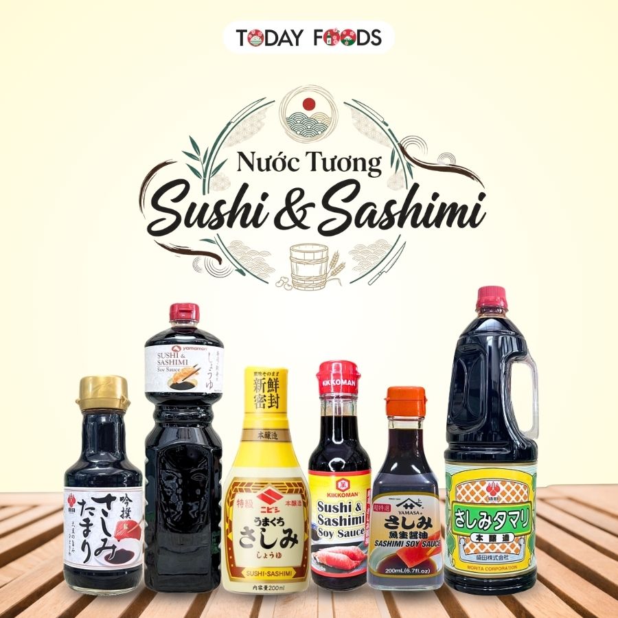 Nước Tương Sushi & Sashimi tại TodayFoods