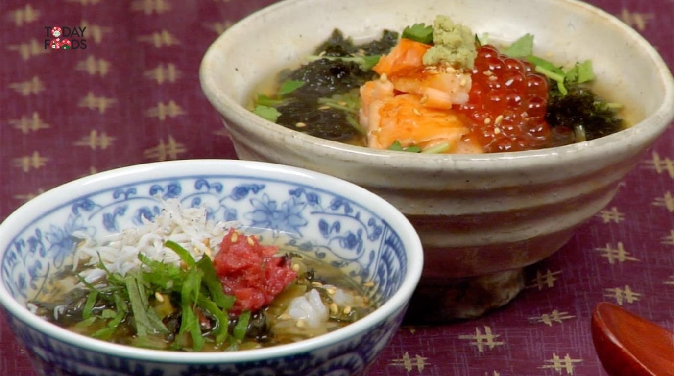 Ochazuke cơm chan nước dùng kiểu Nhật