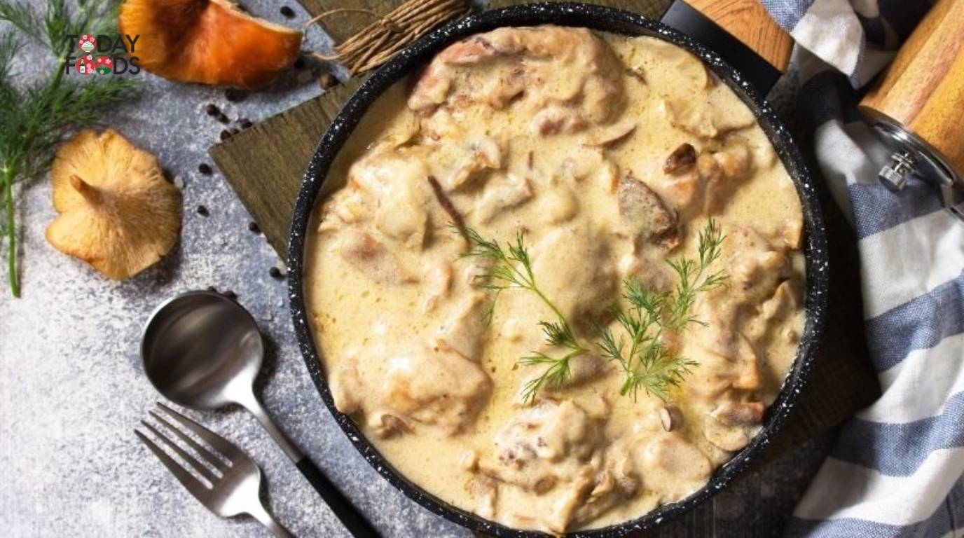Penne Gà Sốt Kem Nấm Truffle