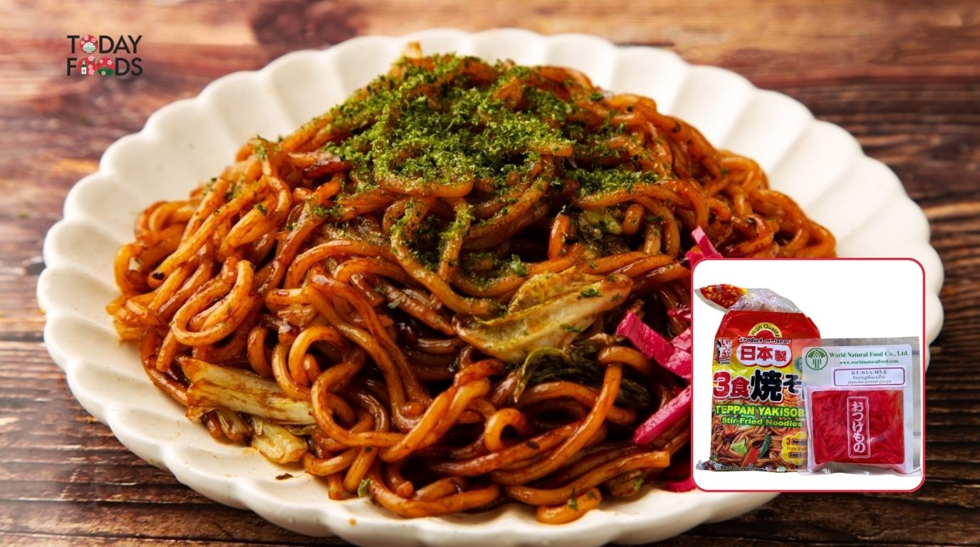 Review Combo Nguyên Liệu Mì Yakisoba 2 Món (Mì Yakisoba Tươi + Gừng Đỏ)