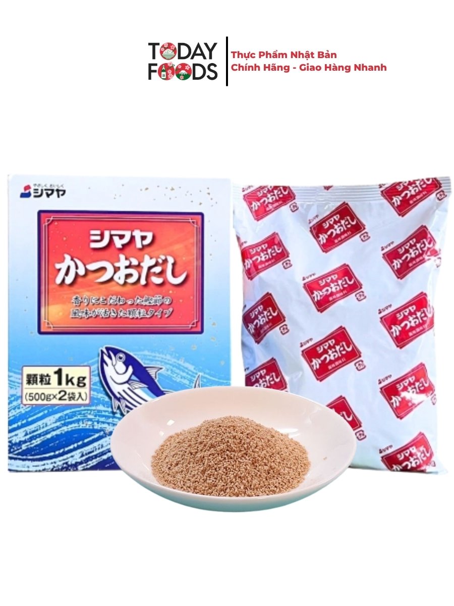 Review Hạt Nêm Cá Ngừ Nhật Shimaya 1KG