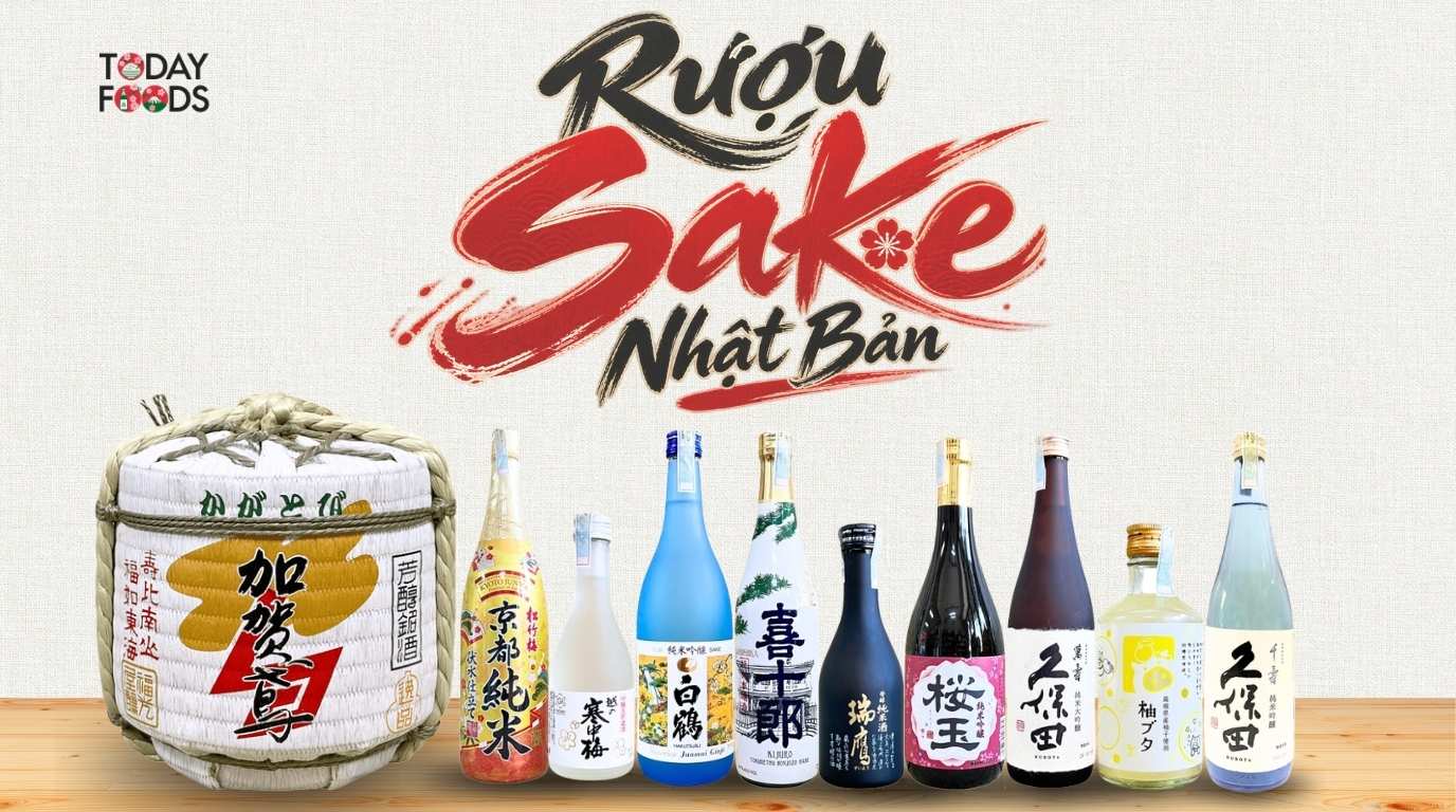 Rượu Sake Nhật Bản Tại TodayFoods