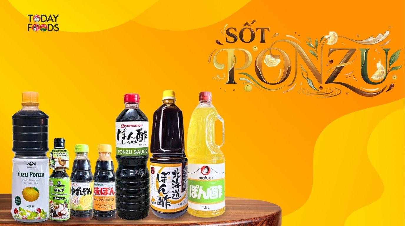 Sốt Ponzu TodayFoods