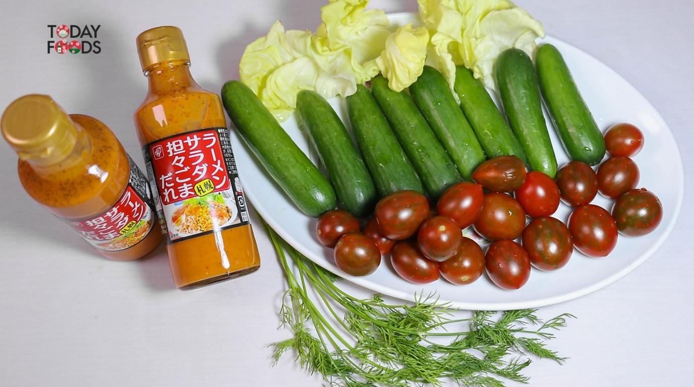 Sốt salad mè cay