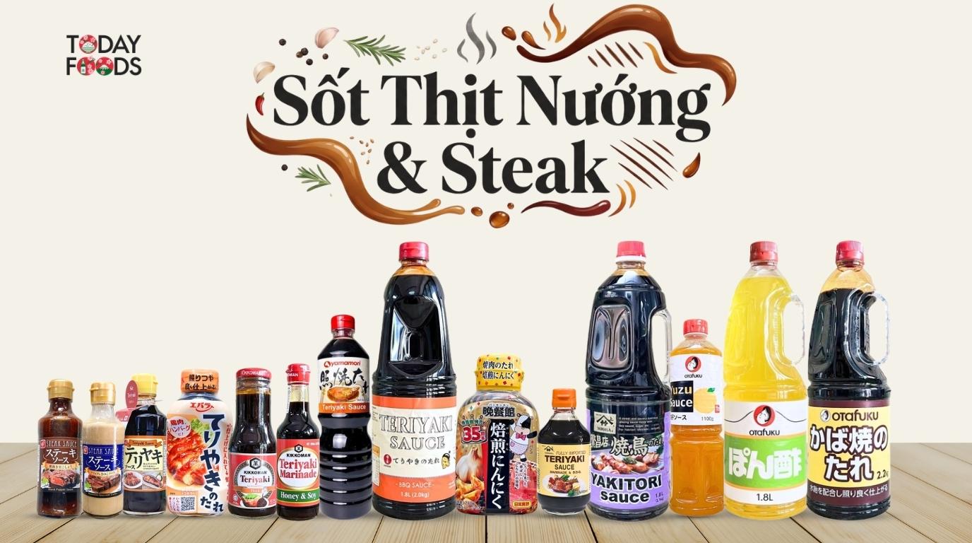 Sốt thịt nướng & Steak tại TodayFoods