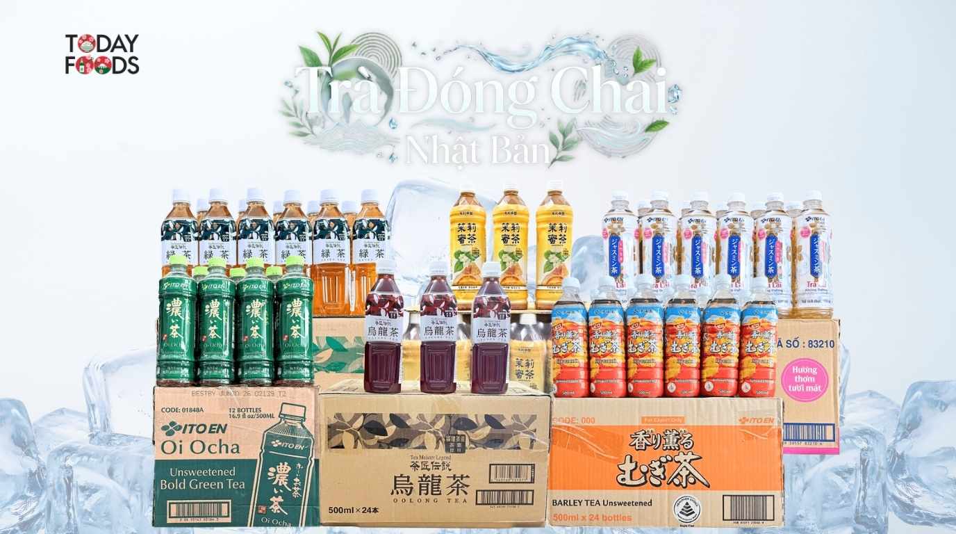 Trà Đóng Chai Nhật Bản Tại TodayFoods