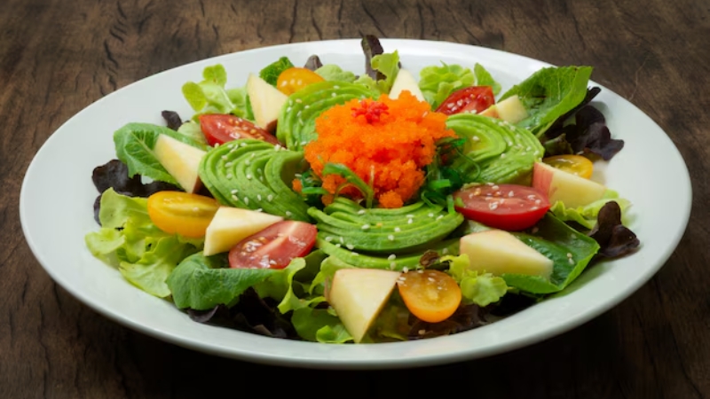 Salad Ebiko