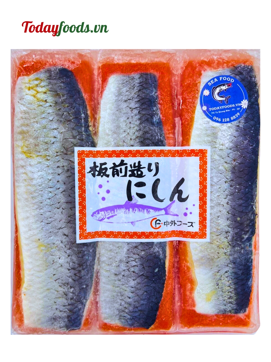 Cá Trích Ép Trứng Đỏ Nhật Chugai (6 thanh) 900G