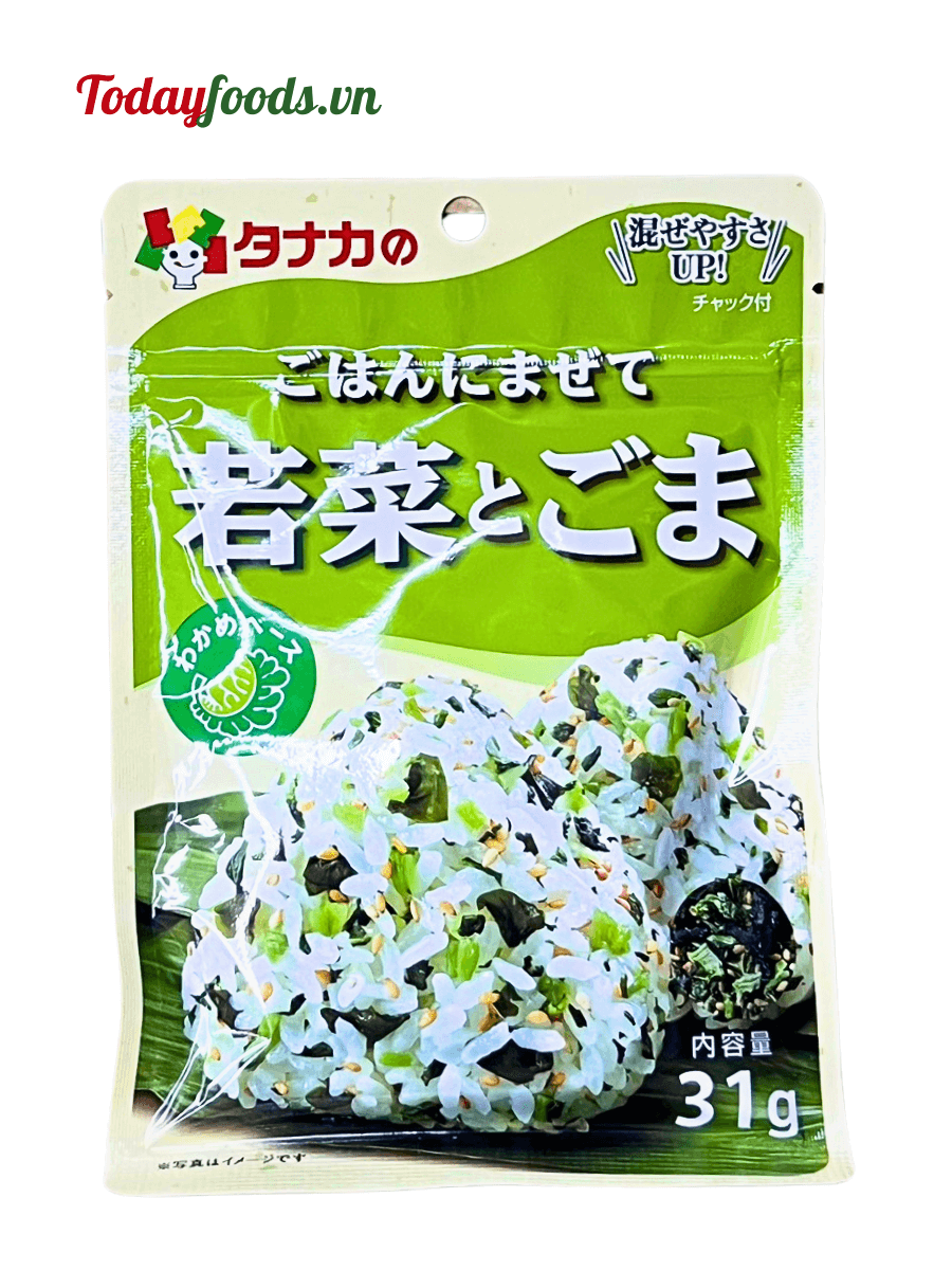 Gia Vị Rắc Cơm Cho Bé Vị Rau Củ Và Mè 31G