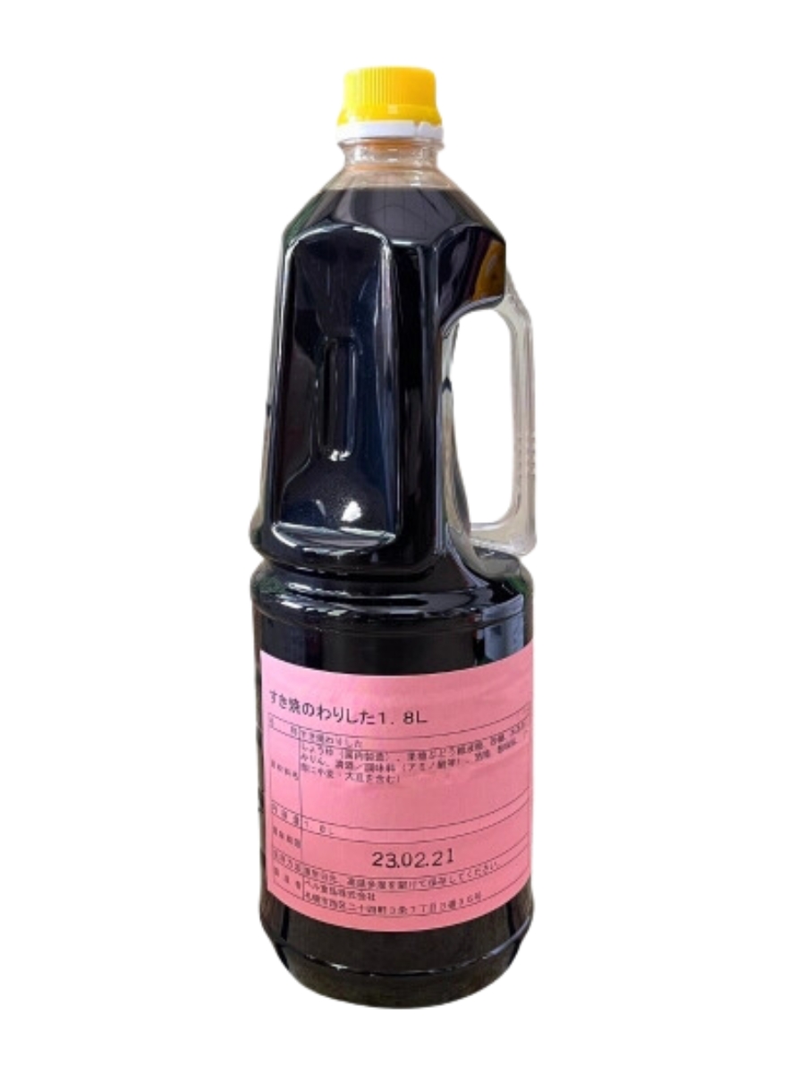 Nước Sốt Sukiyaki {Bell Foods} 1.8 Lít