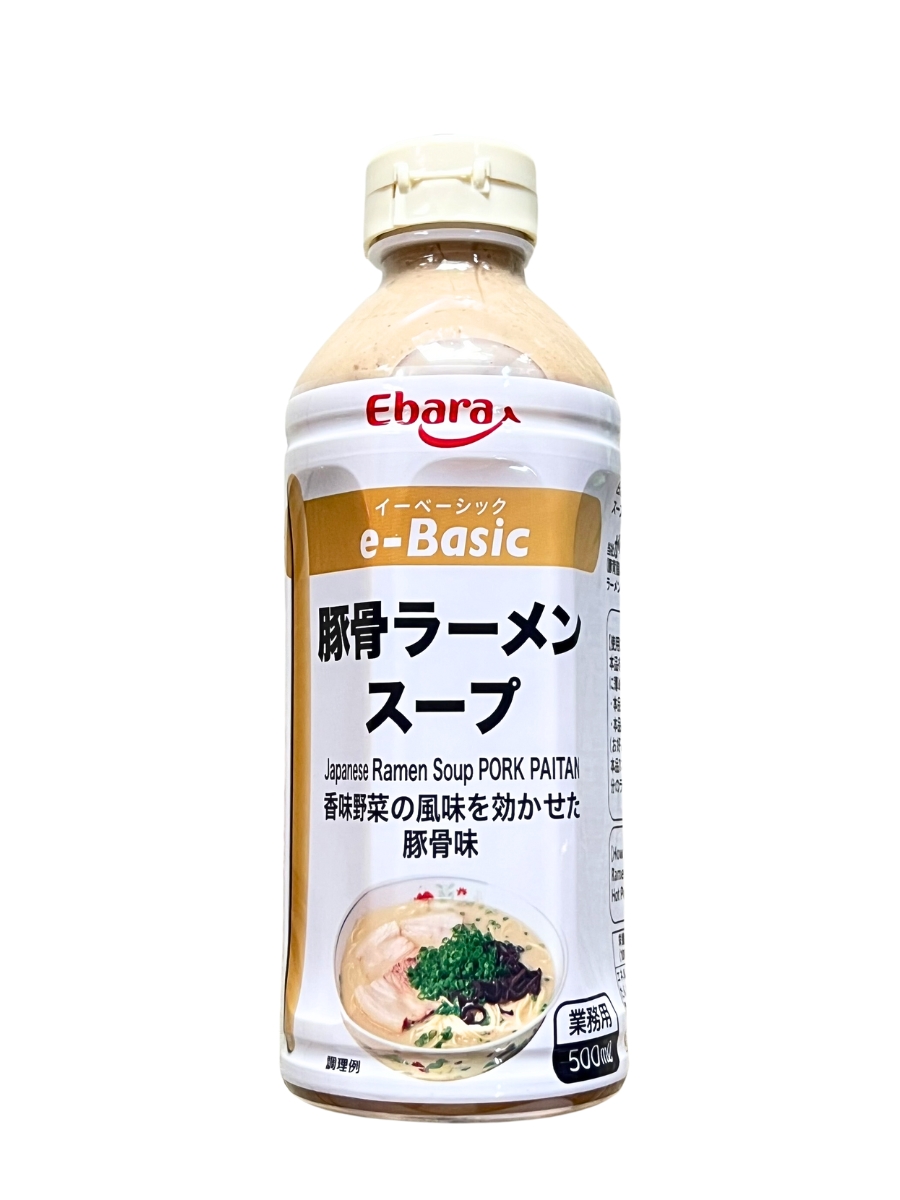 Nước Súp Mì Ramen Tonkotsu E-Basic Ebara 500ML
