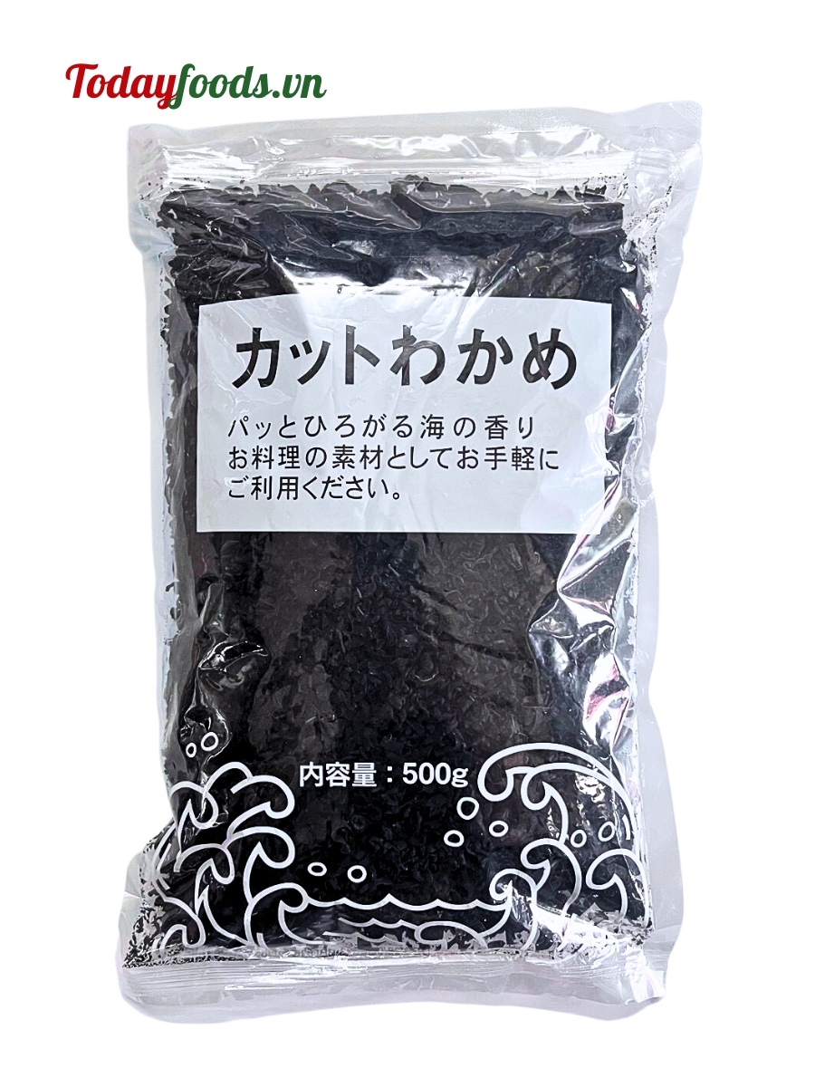Rong Biển Wakame Khô Cut Wakame 500G (Phân Phối Nhật)