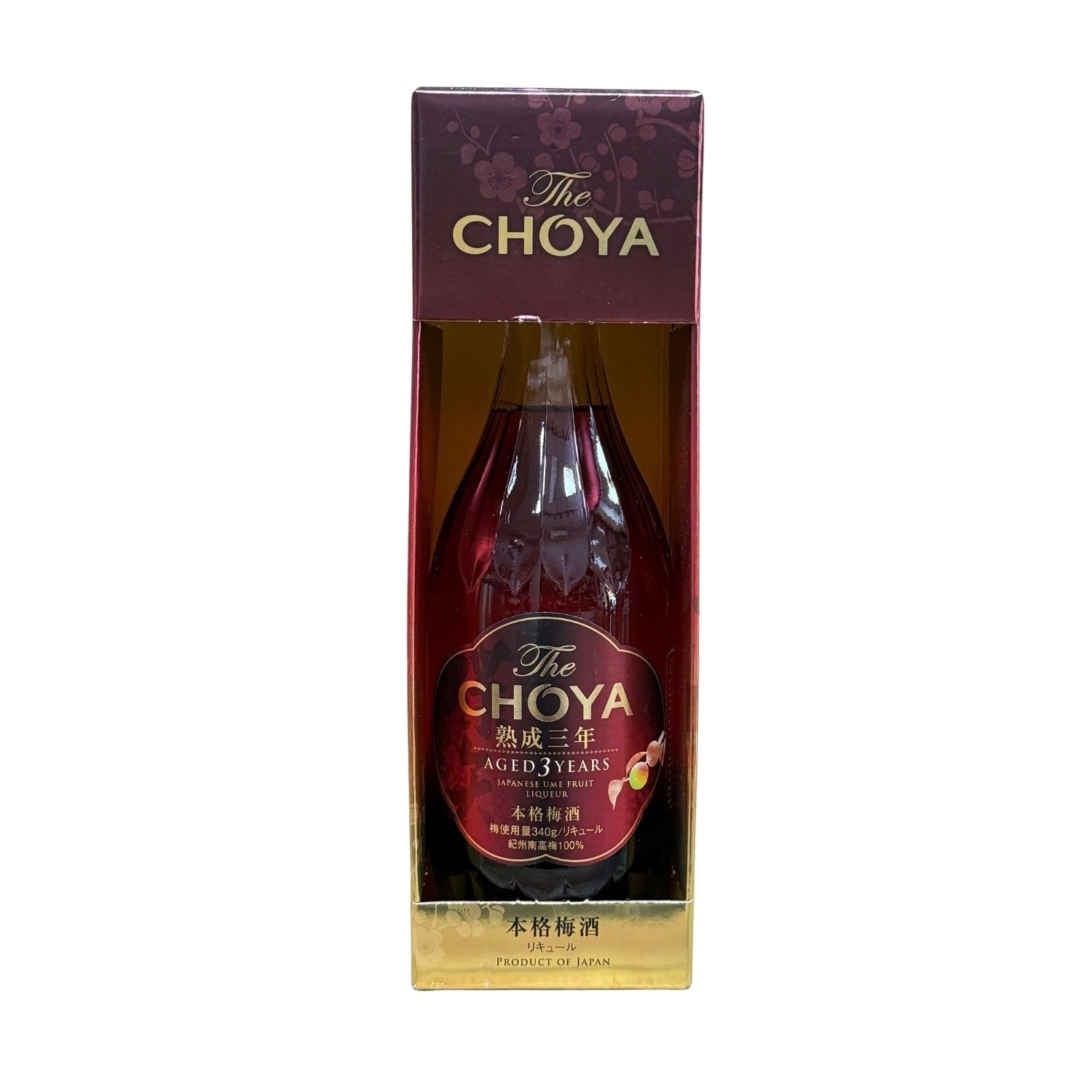 Rượu Mơ Choya Aged 3 Years 15% 700ml