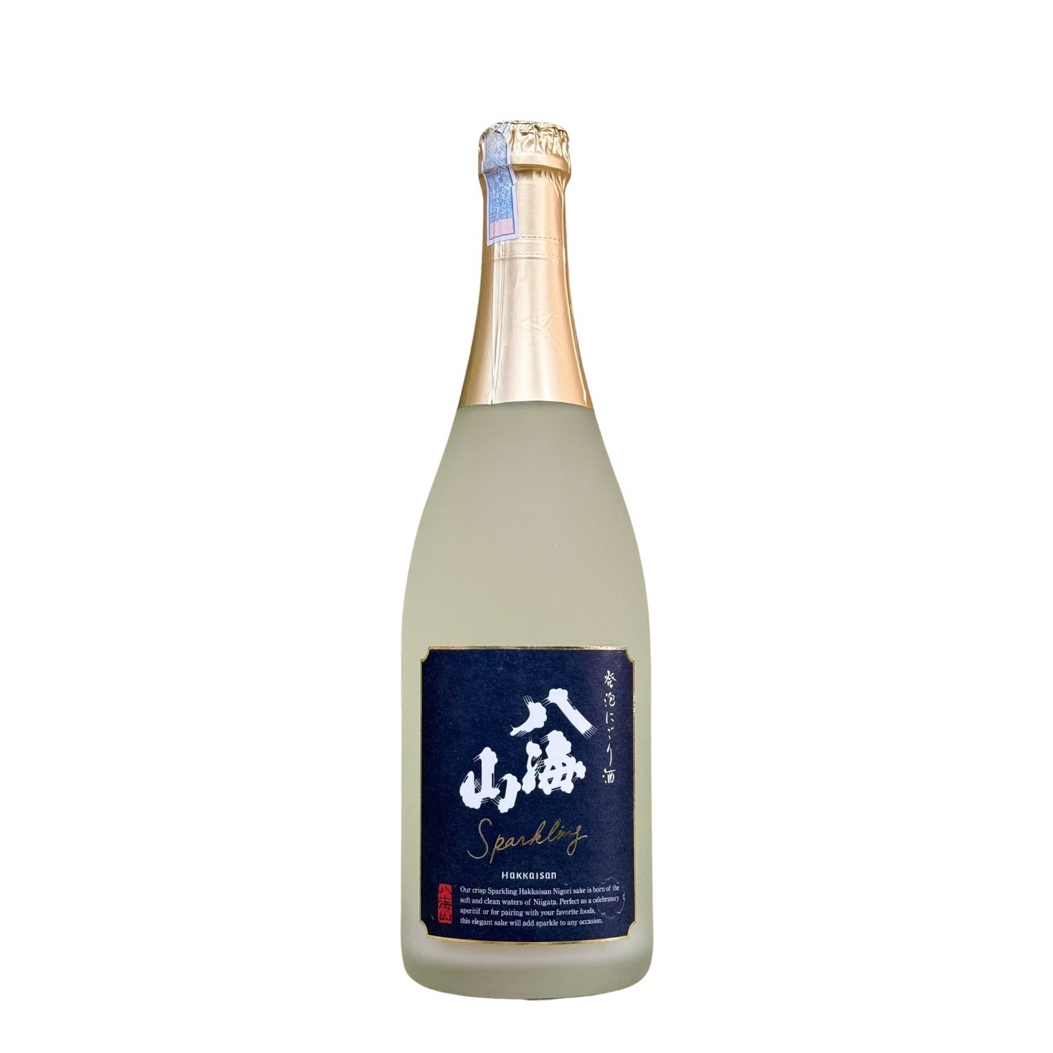 Rượu Sake Sparkling Nigori Seishu Hakkaisan 15% 720ml