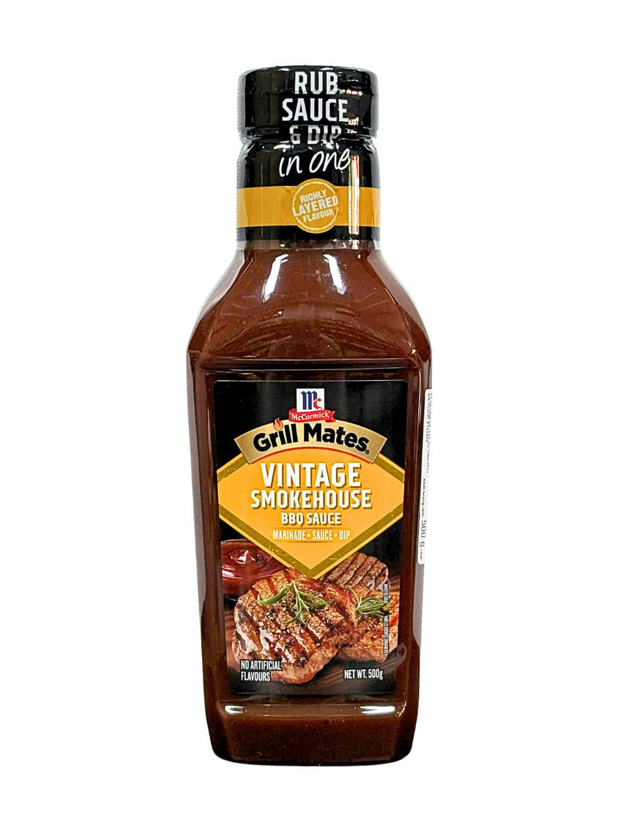 Sốt BBQ Vị Khói McCormick Vintage Smokehouse 500G