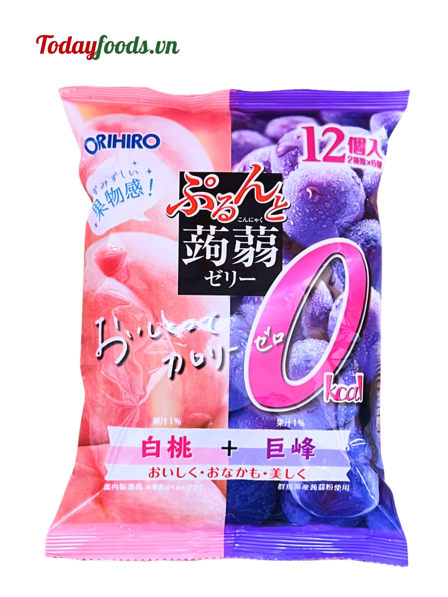 Thạch Đào Nho Orihiro 240G (20Gx12 Túi)