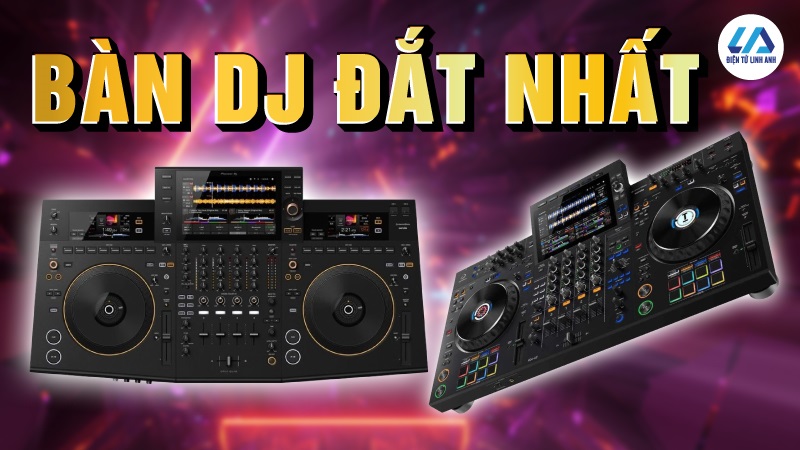 Khám phá top 5 Bàn DJ đắt nhất thế giới năm 2025