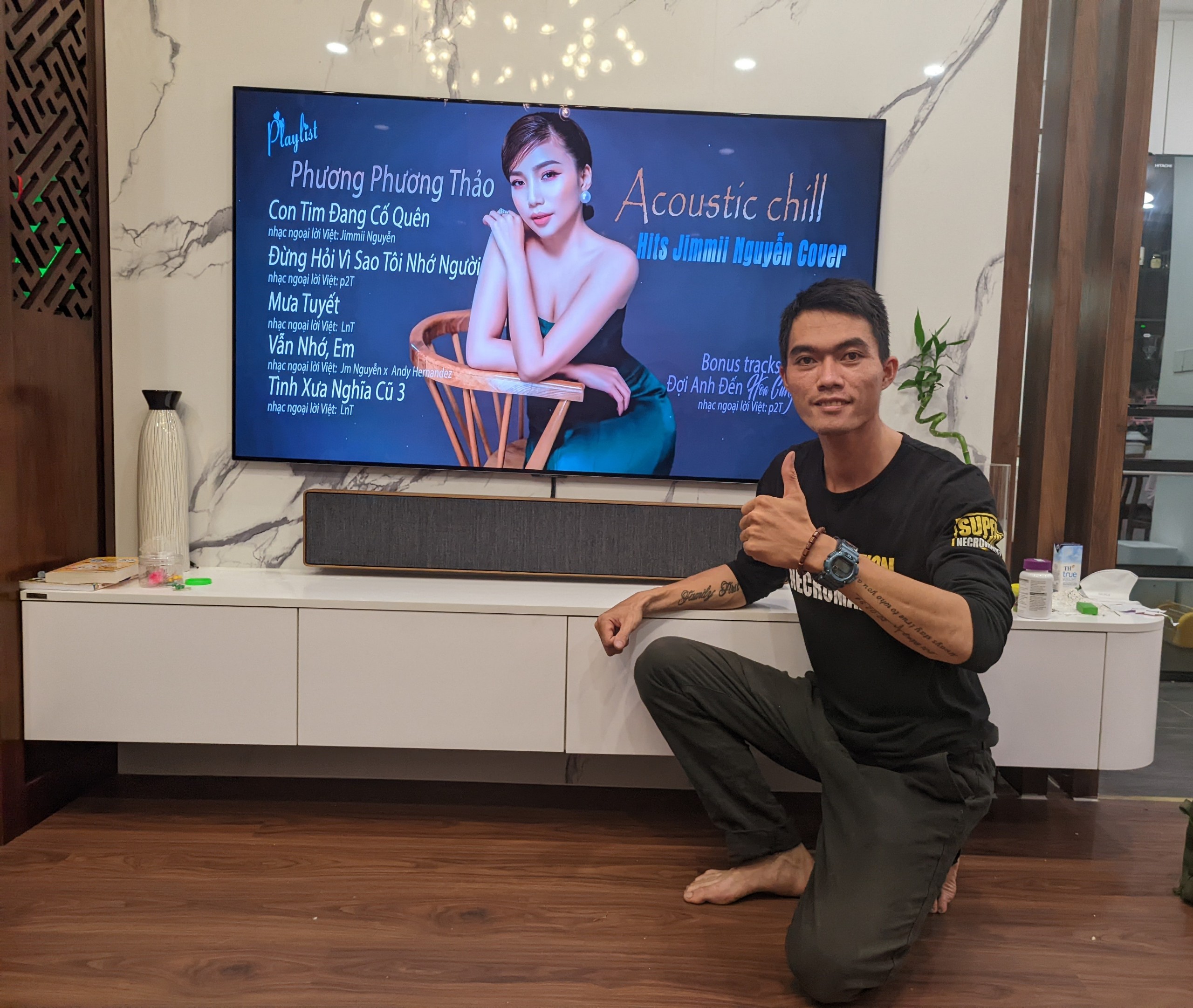 Lắp đặt hoàn thiện loa soundbar Beosound Stage tại Hà Nội