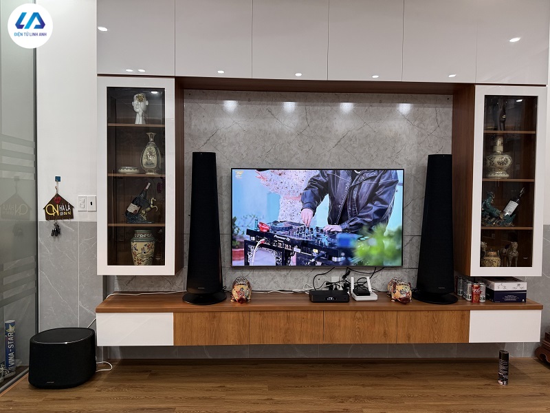 Combo loa Harman Kardon Citation Tower + Sub + Adapt - Giải pháp nghe nhạc không dây tinh tế cho không gian hiện đại