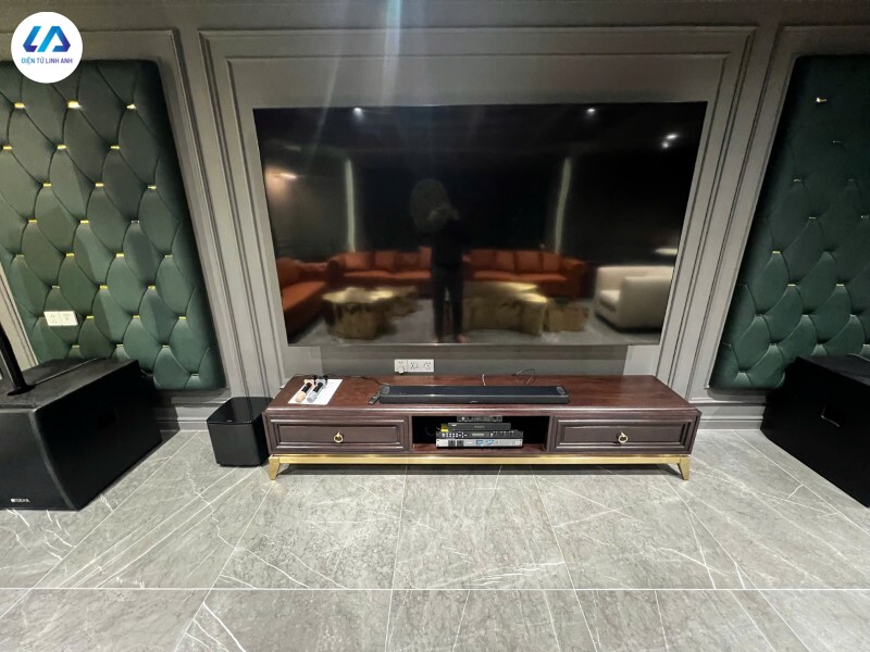 Công trình âm thanh xem phim cao cấp Bose Smart Ultra + Bose Bass Module 700 + Bose Surround Speaker 700