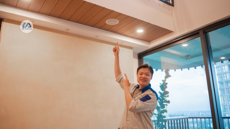 Hoàn thiện công trình âm thanh tổng hợp xem phim - nghe nhạc đa năng hơn 80 triệu cho khách hàng tại Hà Nội