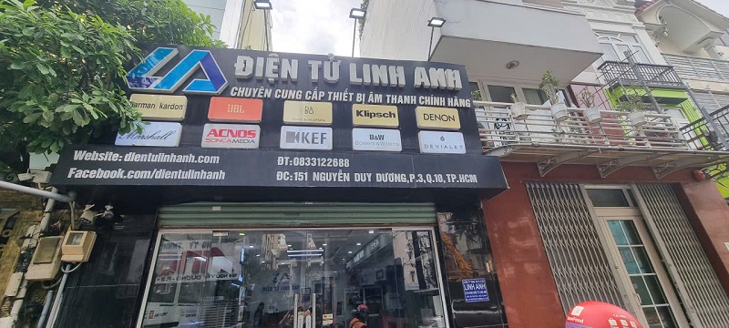 Giới thiệu cửa hàng Điện tử Linh Anh tại 151 Nguyễn Duy Dương - HCM