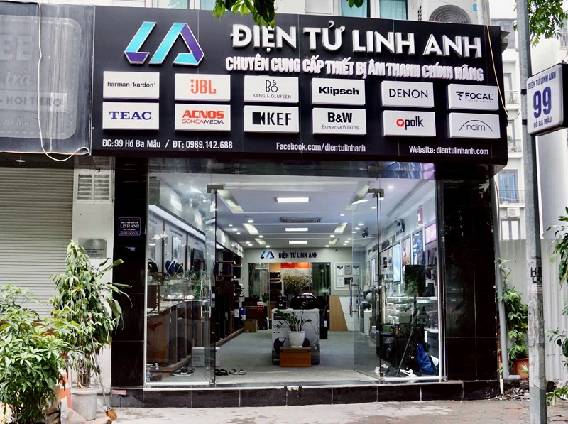 Giới thiệu Showroom âm thanh Linh Anh tại 99 Hồ Ba Mẫu - Hà Nội