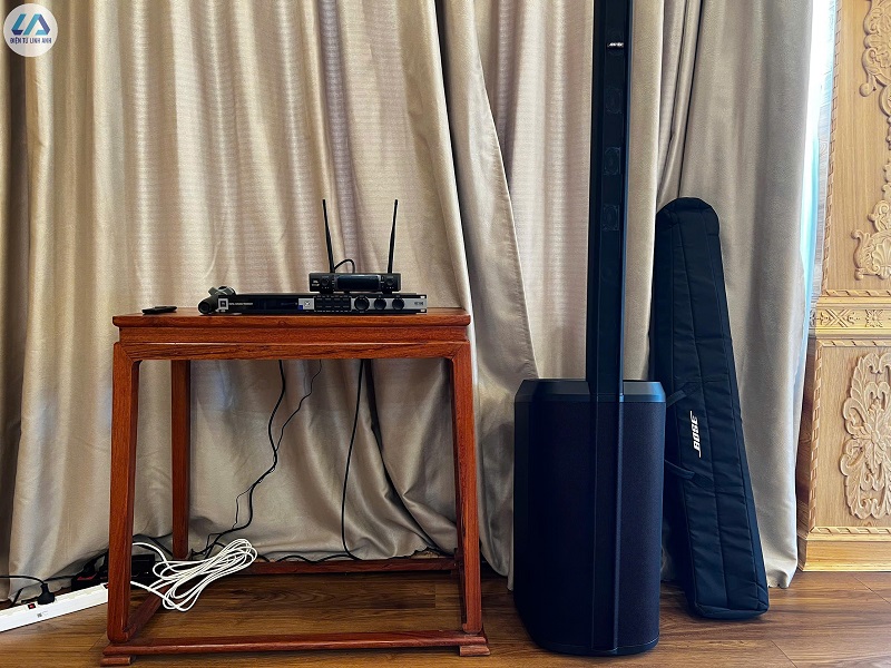 Dàn âm thanh karaoke chất lượng chỉ hơn 40 triệu (Bose L1 Pro 8, vang KX180A, micro VM300)