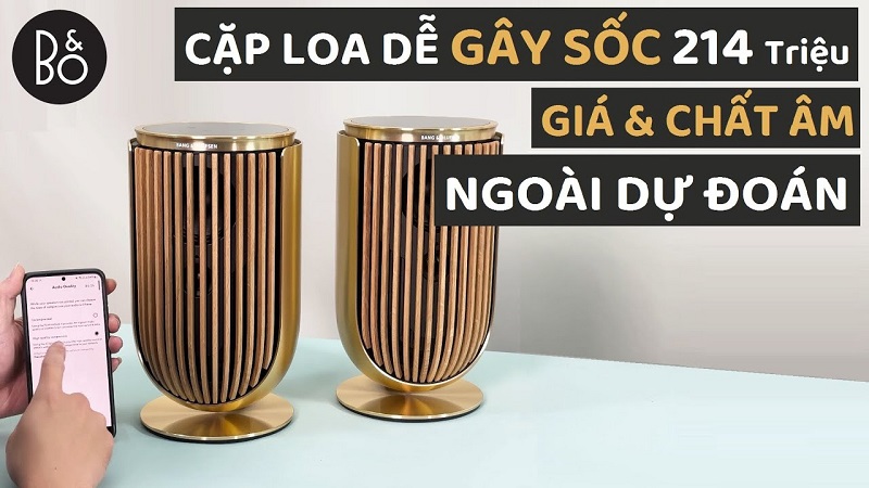 Đánh giá Beolab 8 loa có trí thông minh AI của B&O