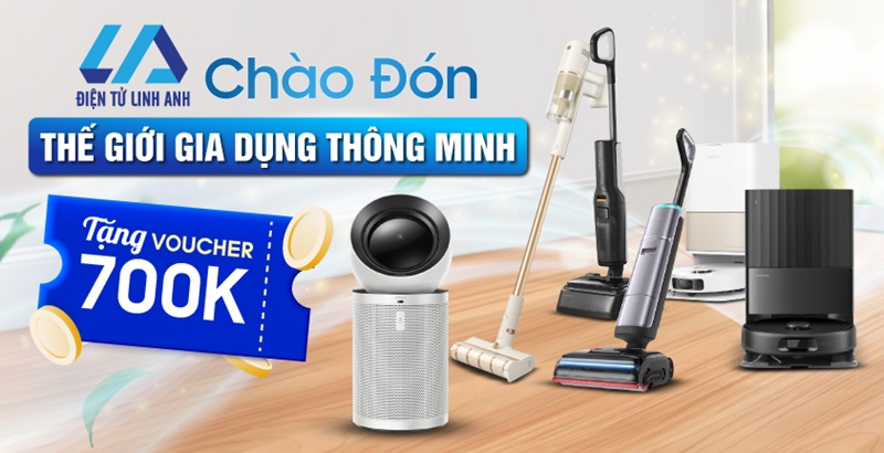 Điện tử Linh Anh mở bán ngành hàng gia dụng, ưu đãi voucher lên đến 700.000 đồng
