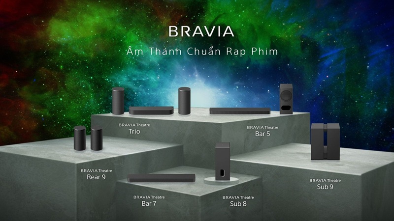Sony giới thiệu hệ sinh thái loa BRAVIA Theatre 2026: Bổ sung loạt công nghệ mới, mang điện ảnh chuẩn rạp về nhà