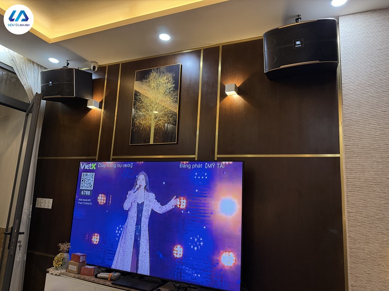 Công trình karaoke cao cấp loa Pasion 12