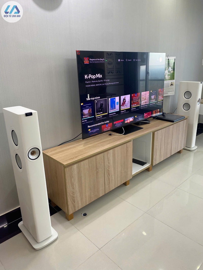 Chiêm ngưỡng loa KEF LS60 - Đẳng cấp từ chất âm đến thiết kế