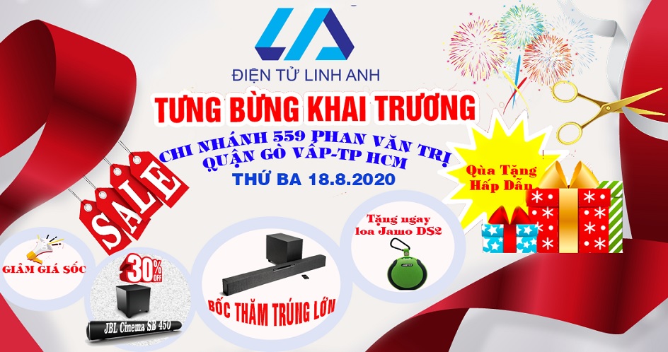 Điện Tử Linh Anh chào đón Showroom mới tại Hồ Chí Minh