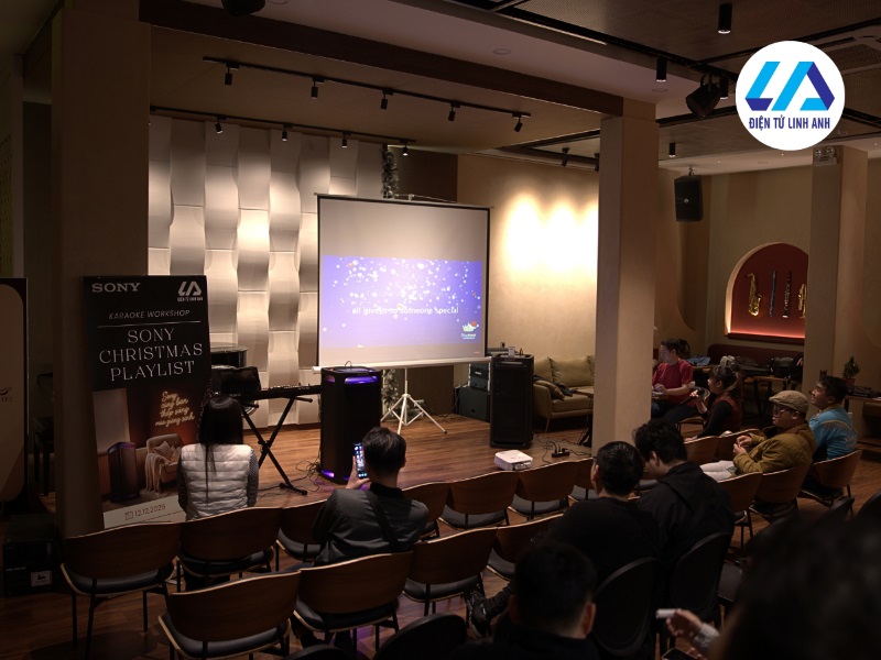 Một buổi workshop Giáng Sinh trọn vẹn cùng Sony ULT & Điện Tử Linh Anh