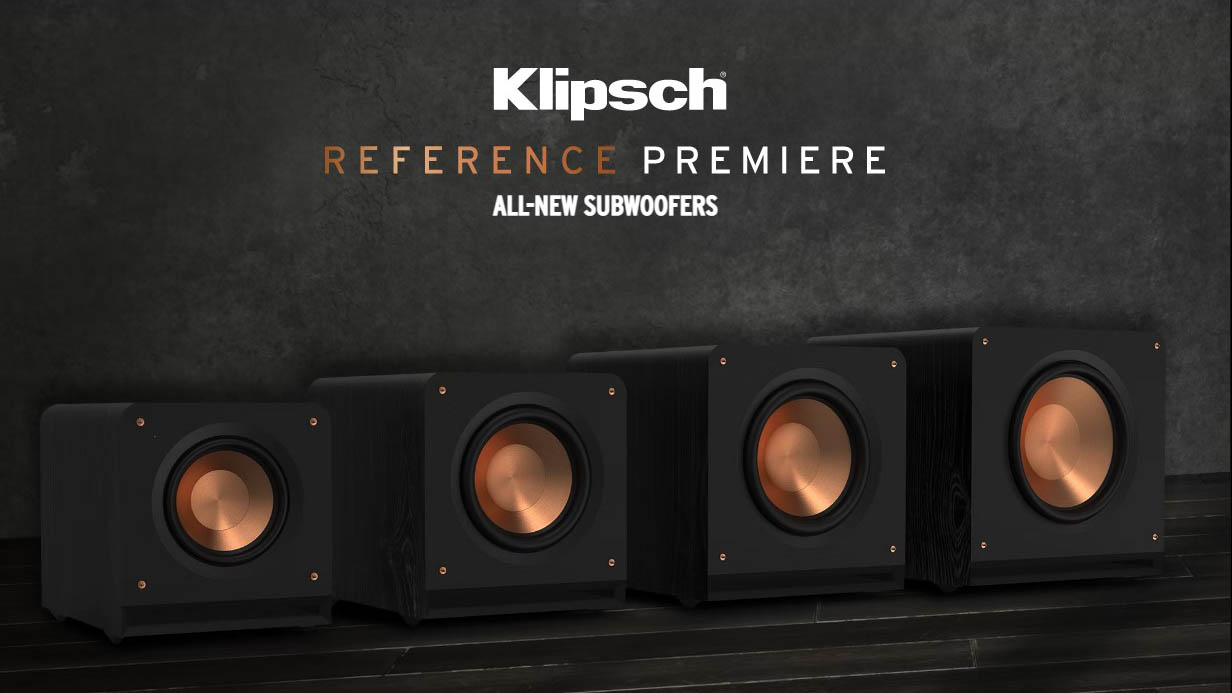 Klipsch trình làng 4 mẫu loa siêu trầm mới cho dòng loa Refenrence Premiere