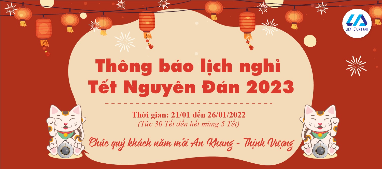 THÔNG BÁO LỊCH NGHỈ TẾT NGUYÊN ĐÁN 2023